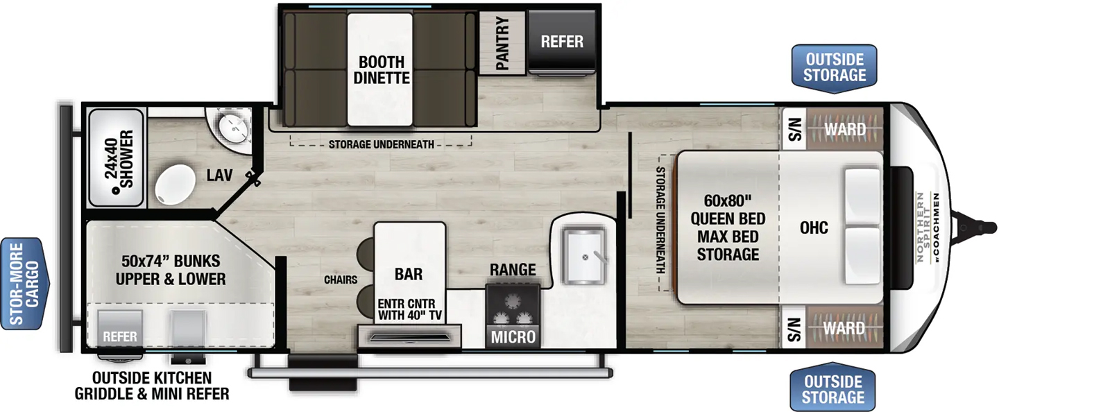 2457BH Floorplan Image